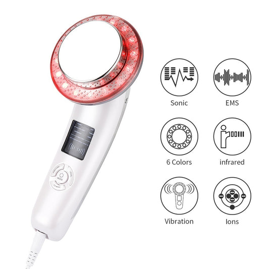 6-in-1 Ultrasonic Slimming Instrument - Glam Glow Haven