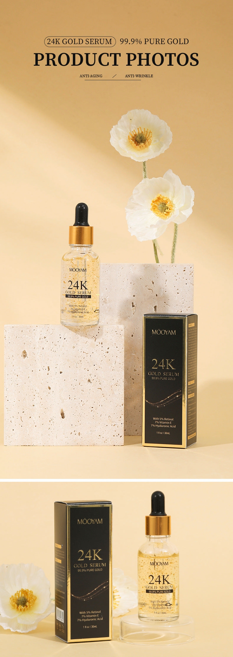 24K Gold Serum - Glam Glow Haven